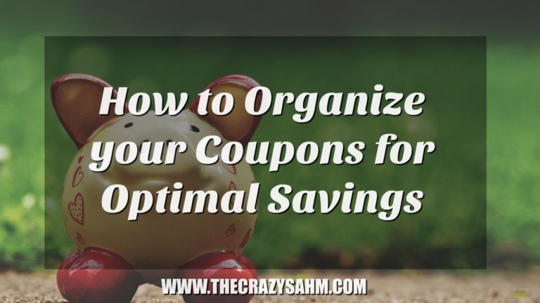 How to Organize your Coupons for Optimal Savings