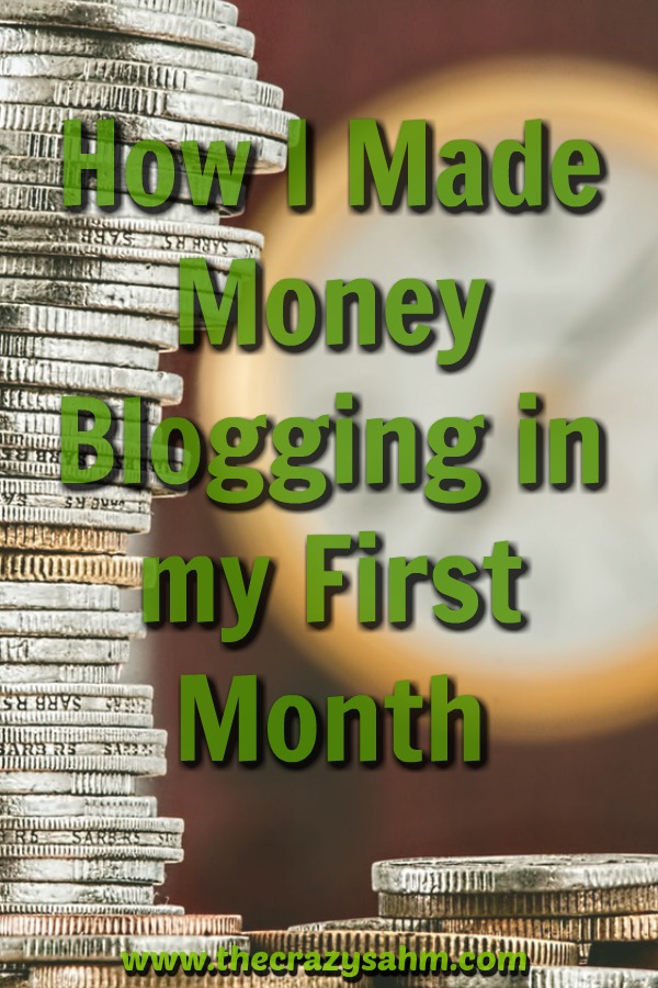 How I Made Money Blogging in my First Month