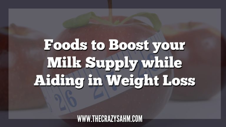 Foods to Boost your Milk Supply while Aiding in Weight Loss