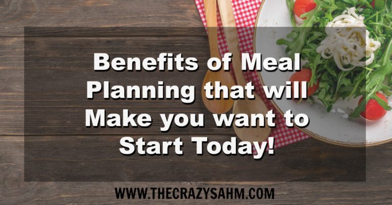 Benefits of Meal Planning that will Make you want to Start Today!