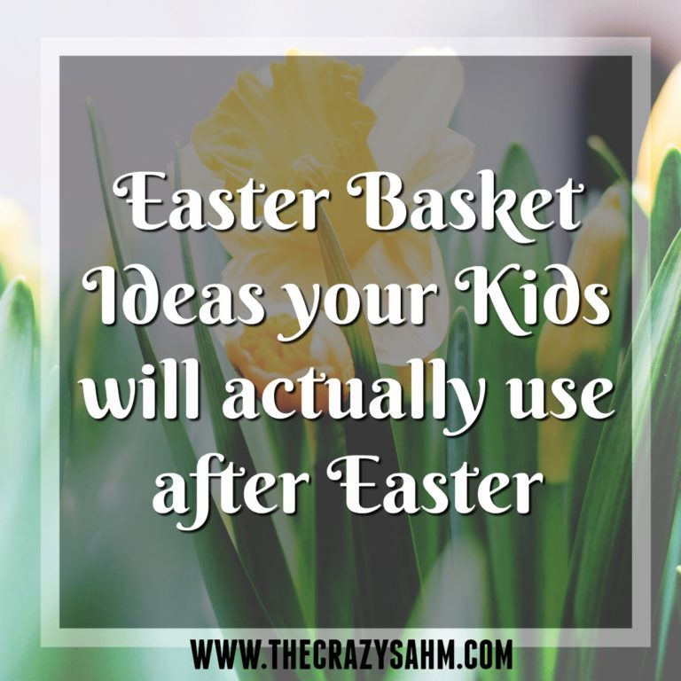 Easter Basket Ideas your Kids will actually use after Easter