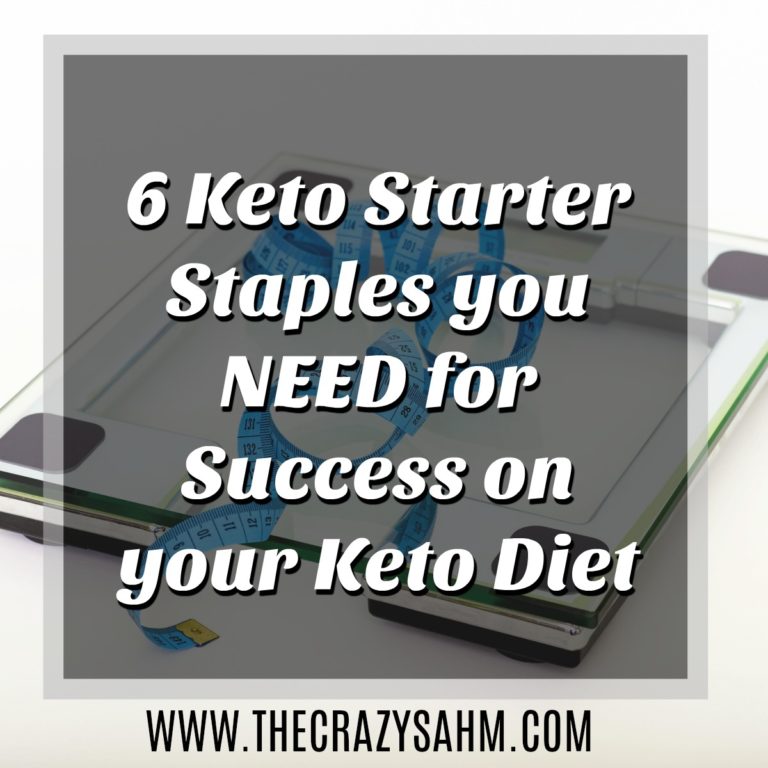 6 Keto Starter Staples you NEED for Success on your Keto Diet