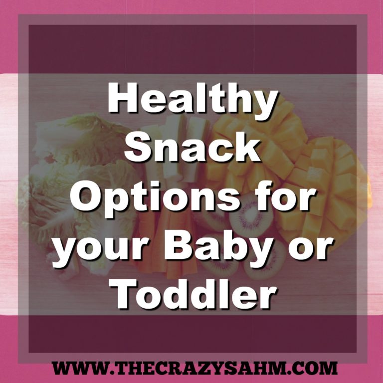 Healthy Snack Ideas for Babies and Toddlers